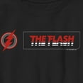 thumbnail image 2 of Boy's The Flash Lightning Bolt Title Movie Graphic Tee Black Small, 2 of 5