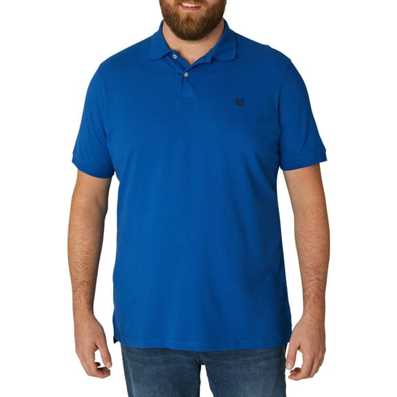 Chaps Men's & Big and Tall Men's Short Sleeve Everyday Pique Polo Shirt, Sizes S-4XL