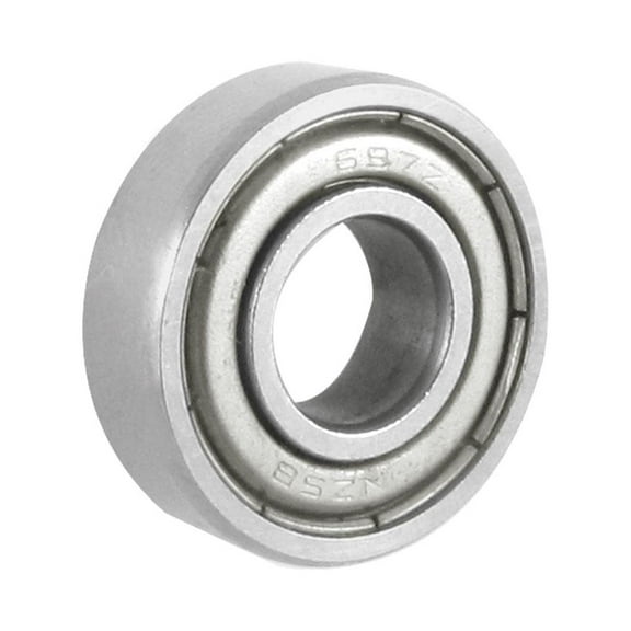 697Z Metal Double Shielded Miniature Deep Groove Bearings 7x17x5mm