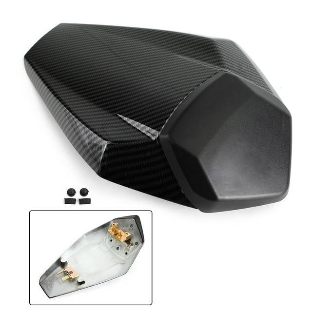 Motorcycle Rear Seat Fairing Cover Cowl Fit for Kawasaki ZX6R 2019-2024 Carbon