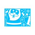 thumbnail image 1 of Farfi 2023 pegatinas navideñas autoadhesivas exquisitas ornamentales Diy festivas Navidad muñeco de nieve alce ventana calcomanía decoración del hogar, 1 of 5