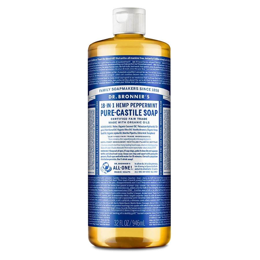 Dr. Bronner's Peppermint Castile Soap