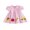 Pink Plaid, variant on Cjfdfy Toddler Baby Girl Back to School Dress Kindergarten Outfit Kids Baby Girls First Day of School Outfit Summer Fall Apple School Bus Embroidered Short Sleeve Doll Collar Plaid Pleated Dress