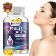 Pslalae Multi Collagen Peptides 1800mg - Anti-Aging, Hair, Skin and Nails Health (30/60/120pcs)