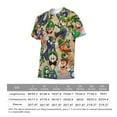 thumbnail image 6 of Luigi's Mansion Game Cartoon Unisex Short-sleeve Shirt For Men Women Novelty 3D Print T-Shirt Soft Comfortable Tee Shirts, 6 of 7