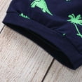 thumbnail image 2 of Xudanell Baby Boys Clothes Baby Outfits Shirts Sets Toddler Kids Boy Casual Dinosaur Print Short sleeved Shorts Set 2 to 7 Years, 2 of 8