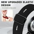 thumbnail image 3 of Elastic Band for Samsung Galaxy Watch 7/6/5/4 40mm 44mm/5 Pro Band 45mm/Watch 6/4 Classic Band 46mm 42mm 47mm 43mm/FE Men/Women,No Gap One Click Nylon Strap for Samsung Watch 4 5 6 7 Correa Reloj,3PC, 3 of 8