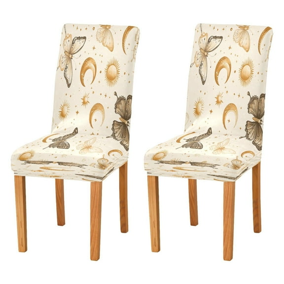 BZSMCE Chairs Slipcovers Dining Chair Covers Butterfly Pattern Creative Pattern