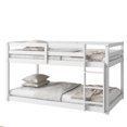thumbnail image 6 of Leumius Twin over Twin Floor Bunk Bed with Ladder ,Upper and Bottom Bed Platforms Crafted with Strengthened Slats for Boys Girls White, 6 of 9