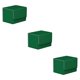 thumbnail image 3 of Caja de almacenamiento de tarjetas comerciales Vogacara organizador de gran capacidad 3piezas Verde, 3 of 6