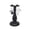 Black#01, variant on Linnome Black Metal Candle Holders Rust Scratch Resistant Solid Iron Frame Fit Mysterious Eerie Light Projection Gothic Home Decor Gift