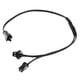 thumbnail image 2 of 2 4 Divisor de Alambre EL para Resplandor EL Conector de Cuerda de Alambre Parte Interior Del Automóvil Accs Yinane Divisor de cable EL, 2 of 7