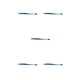 thumbnail image 1 of Eigraketly Cebo de pesca 11 CM Gusanos falsos Lombrices de tierra Señuelos flexibles Wobblers de injerto reflectante Herramienta de pescado Accesorios de azul 5piezas Eigraketly CBP237185, 1 of 5
