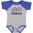 thumbnail image 3 of Inktastic Colorado Columbine Flowers Boys or Girls Baby Bodysuit, 3 of 5