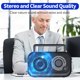 thumbnail image 4 of Radio Yewrich AM FM con la mejor recepción, altavoz Bluetooth, 4 of 9