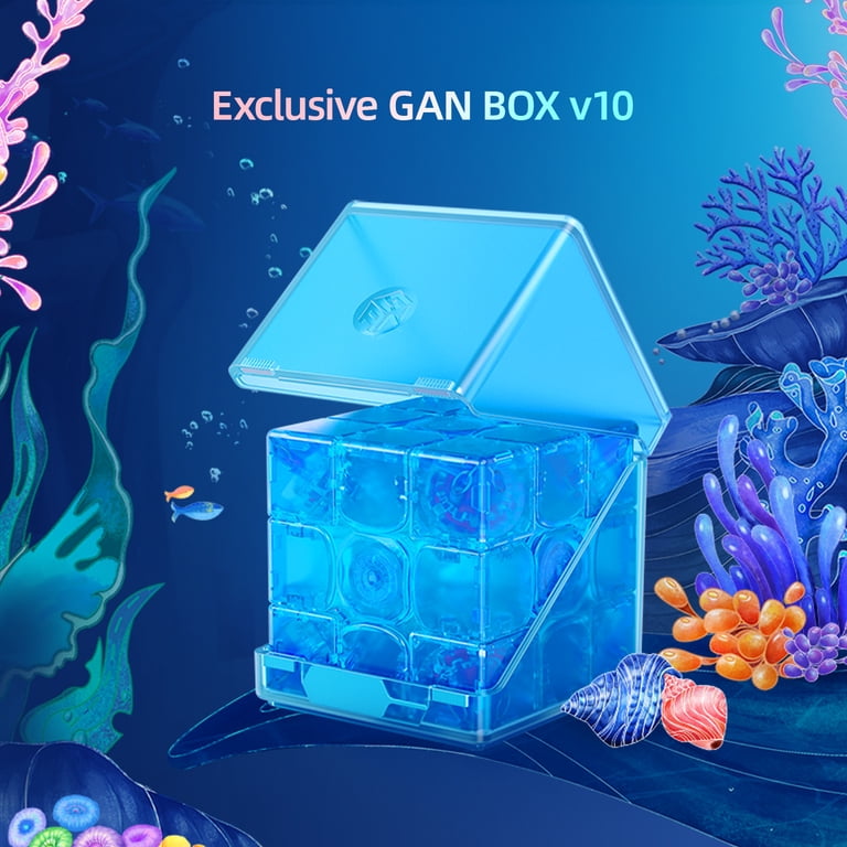 GAN 13 Maglev Coloré, 3x3 Magnetic Speed Cube 56mm, Summer Limited
