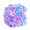 8oz, variant on Hoshimi Slimes Cotton Candy Popping Boba Fishbowl Clear Slime Kit, 8 oz