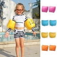 thumbnail image 4 of LJNYFDC Inflatable Swim Arm Float Armband Pair Waterproof Inflatable with Strong Buoyancy Non Slip Water Entertainment PVC Arm Rings for Kids Swimming and Water Sports, 4 of 7