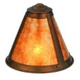 thumbnail image 3 of Meyda 145306 10 in. Van Erp Shade, Vintage Copper & Amber Mica, 3 of 5