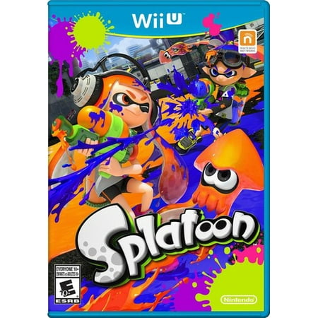 Splatoon, Nintendo, Nintendo Wii U, 045496903527 (Best Wii Homebrew Games)