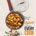 thumbnail image 5 of NutriChef 11'' Large Fry Pan - Non-Stick High-Qualified Kitchen Cookware, 5 of 6