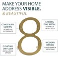 thumbnail image 5 of Mega Handles Outdoor House Numbers | Wall Mounted Numbers for Address | Heavy Duty Metal Numbers, 5 of 8