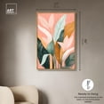 thumbnail image 5 of Peach and Palm Canvas Natures Art Prints by Art Remedy, Gold Frame, 30 x 45, 5 of 7