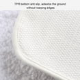 thumbnail image 3 of Injueey Alfombrilla blanca fácil de instalar para el suelo del baño, alfombrilla antideslizante moderna y cómoda para el baño Juegos de accesorios de baño rosa 40*60cm, 3 of 6