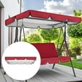 Patio Canopy Swing Cover, Swing Replacement Top Cover UV Waterproof Sun