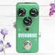thumbnail image 5 of Pedal de efectos de guitarra vintage Overdrive, amplificador de overdrive, pedal de guitarra de alta potencia con sobrecarga de válvulas (verde), 5 of 8