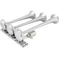 thumbnail image 3 of Vixen Horns Train Horn Kit for Trucks/Car/Semi. Complete Onboard System- 200psi Air Compressor, 3 Gallon Aluminum Tank, 3 Trumpets. Super Loud dB. Fits Vehicles like Pickup/Jeep/SUV VXO8330APRO/3118C, 3 of 10