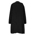 thumbnail image 6 of Wensltd V-Neck Mid-Length Knit Cardigan Jacket for Women Solid Color Cozy Relaxed Fit Casual Sweater Outfits, 6 of 9