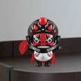 thumbnail image 4 of Esquirla Sichuan Opera Face Changing Doll Chinese Opera Figure for Cabinet Shelf Gift Red, 4 of 8