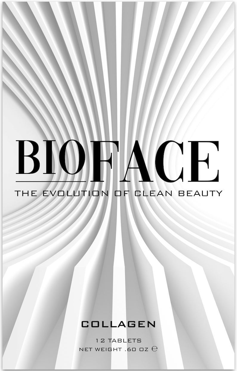 BioFace 12ct White Collagen Tablets for Facial Mask Machine