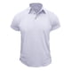 thumbnail image 2 of pstuiky camisetas para hombre, Camiseta de manga corta para hombre, estilo informal, lisa, con cuello vuelto y botones camisetas de hombre xl, 2 of 4