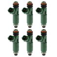 thumbnail image 1 of Boquillas de inyector de combustible Unique Bargains para Toyota Land Cruiser 4.5L 6uds Verde, 1 of 1