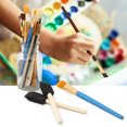 thumbnail image 4 of Soft Hair Art Gouache Painting Brush Set - 25pcs, 4 of 16