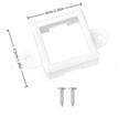 thumbnail image 2 of Hearth & Gear Universal Light Bracket Clip For Secure And Adjustable Fixture Installation With Easy Grip Design Clamps for Crafts Two Hole Strap U Bracket 2 Tie Bar Clasp Right Angle Auto Clamp, 2 of 2