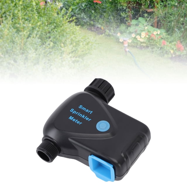 Smart Sprinkler Timer, High Strength ABS IP65 Impermeable Smart Sprinkler Timer APP Remote Control Universal 3/4in Pipe Connector for Outdoor