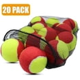 thumbnail image 3 of Tennis Balls, 20 Pack Low Compression Stage Tennis Ball for Beginners Youth Kids Training Practicing with Mesh Bag for Easy Transport, 3 of 7