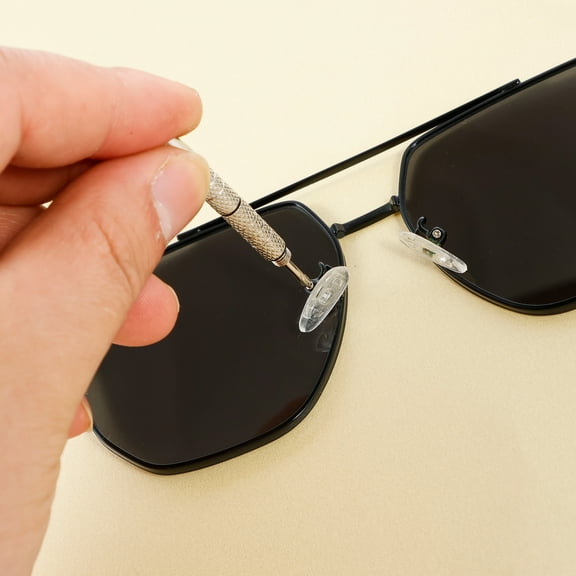 69/138 Pcs Eyeglasses Nose Pads Repair Kit Comfortable Glasses Nose Pads Breathable Eyeglass Nose Pads with Storage Case Eyeglass Repair Kit for Glasses and Sunglasses