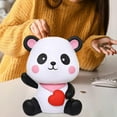 thumbnail image 4 of DOLITY Panda Sculpture Animal Statue Cartoon Shatterproof Cute Money Bank Money Saving B, 4 of 7