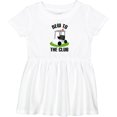 thumbnail image 3 of Inktastic Baby Golfing New to the Club Girls Baby Dress, 3 of 5