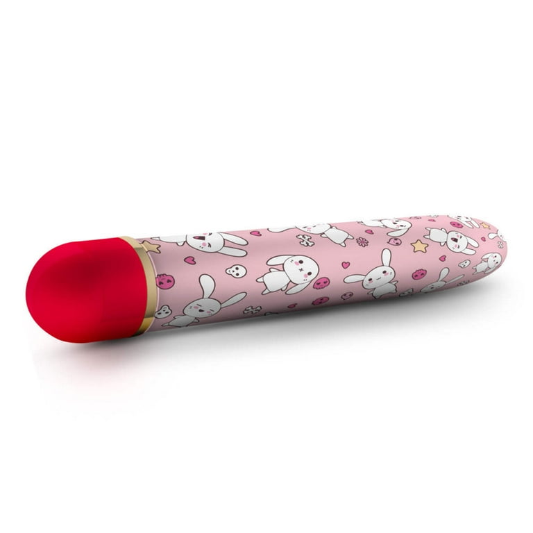 The Collection By Blush® | Sweet Bunny Classic Slim Vibe Red 7-Inch  Vibrator