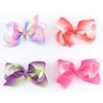 thumbnail image 5 of Jiaroswwei Kids Girls Lovely Large Ribbon Bowknot Hair Clip Hairpin Headwear Accessories, 5 of 8