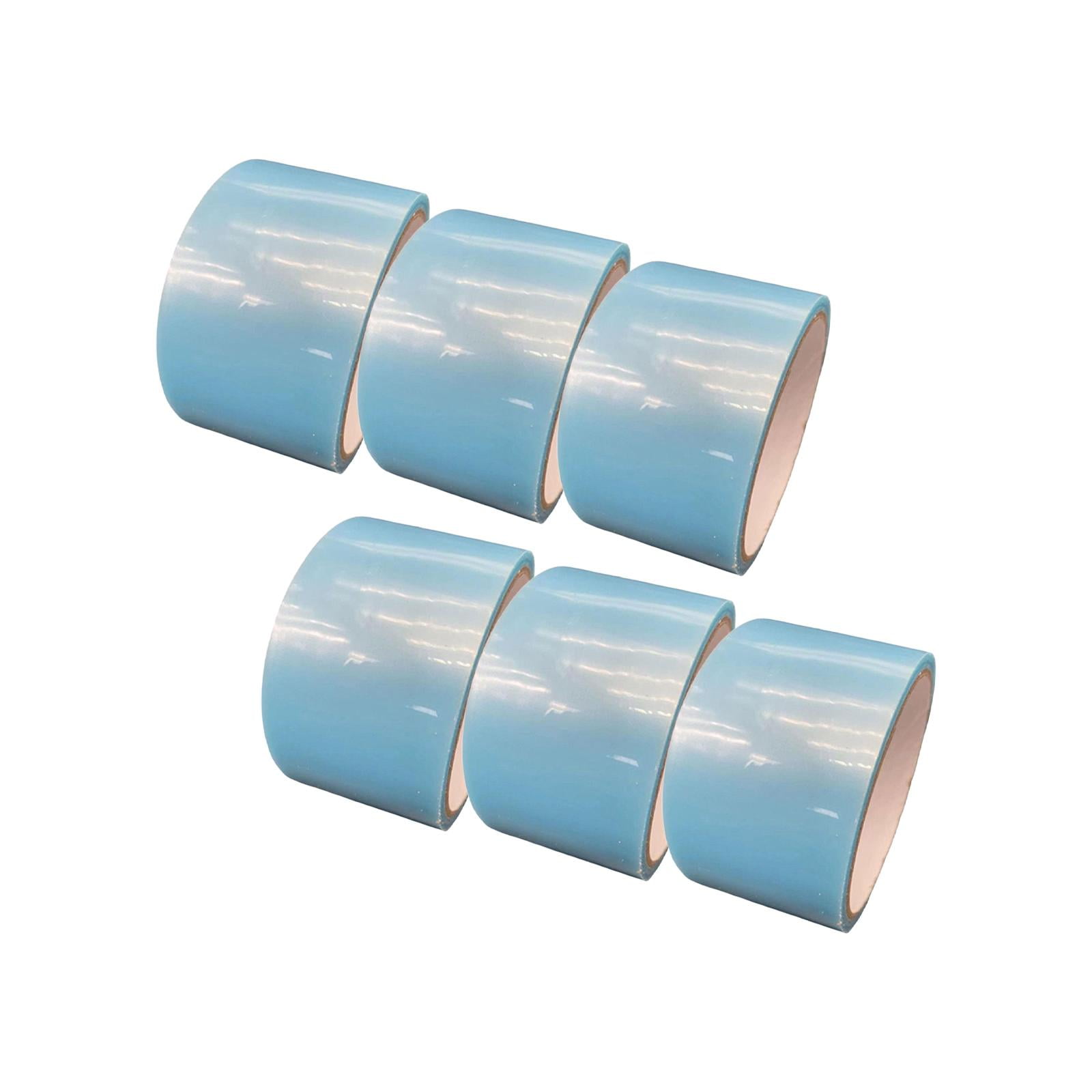 6x Creative Sticky Ball Tapes Educational Toys Colored Tapes Bulk Game Embellishment Relaxing for Supplies Kids Scrapbook Blue