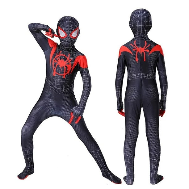 body zara déguisement halloween Costume Spiderman pour enfants, combinaison  pour garçon Peter Parker, ensemble masque Cosplay
