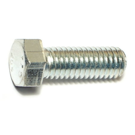

7/16 -14 x 1-1/4 Zinc Grade 2 / A307 Hex Bolts HBHS-314 (50 pcs)