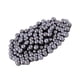 thumbnail image 1 of Yuarrent Cuentas espaciadoras de 200 piezas, bolas sueltas lisas sin costuras, fabricación de collares apilables, accesorios DIY, suministros para Artesanía negro Yuarrent HA060869-05, 1 of 6