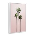 thumbnail image 3 of Stupell Industries Palm Getaway over Pink White Framed Giclee Art design by Natalie Carpentieri, 18 x 12, 3 of 8